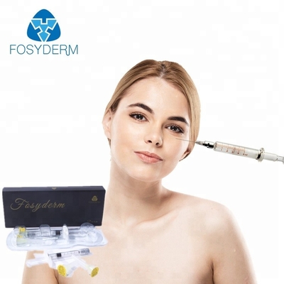 Remplisseur cutané d'acide hyaluronique de sodium de Fosyderm pour la chirurgie esthétique Derm 1ml
