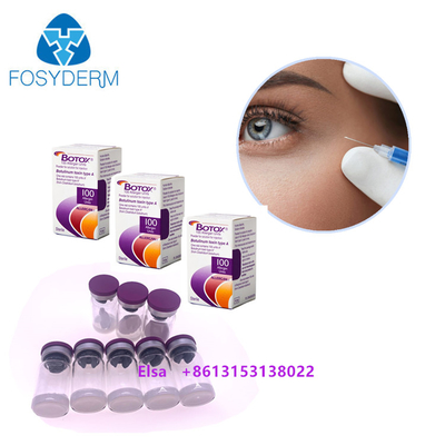 100 iU de toxine botulique injectable élimination des rides Allergène dysport Botulax