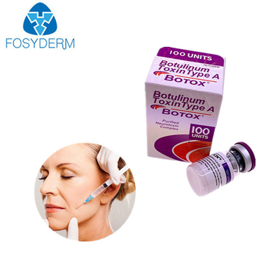 Type A 100 Unités Allergène Toxine Botulinique Remplisseur Dermique Acide Hyaluronique