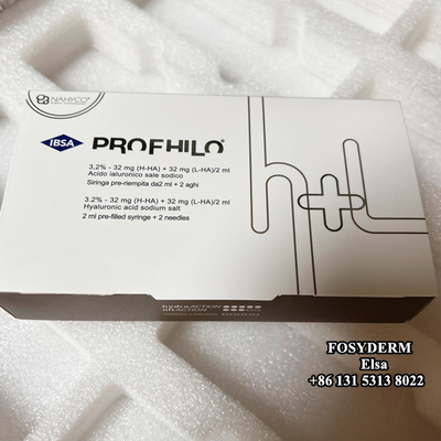 Prophylactique pour la peau transparente à l' acide hyaluronique, remplisseur cutané Une seringue par boîte Seringue incluse