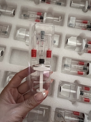 Prophylactique pour la peau transparente à l' acide hyaluronique, remplisseur cutané Une seringue par boîte Seringue incluse