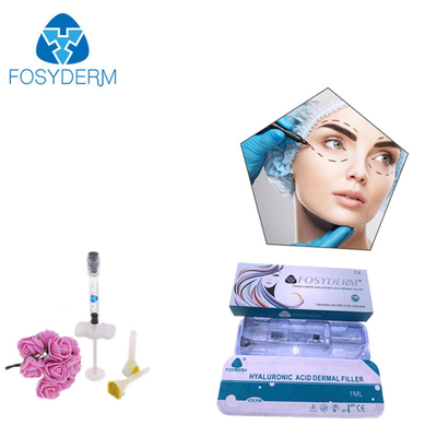 Remplisseur cutané à l' acide hyaluronique pour le rajeunissement du visage 1 ml-50 ml