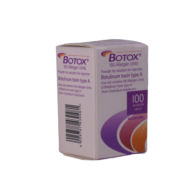 Injection de toxine botulique 100iu de type A