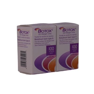 Injection de toxine botulique 100iu de type A