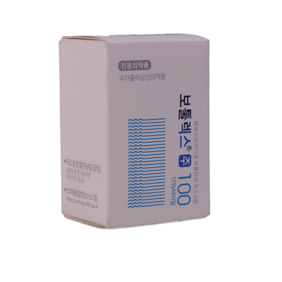 Injection de toxine botulique 100iu de type A