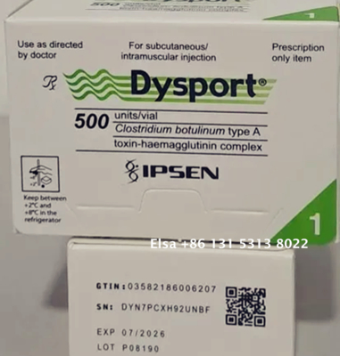 Toxine botulique Dysport Dysport 500u Poudre blanche Dysport btx Botox