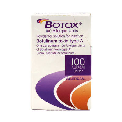 100 Unités d'allergène Poudre pour solution injectable Toxine botulique