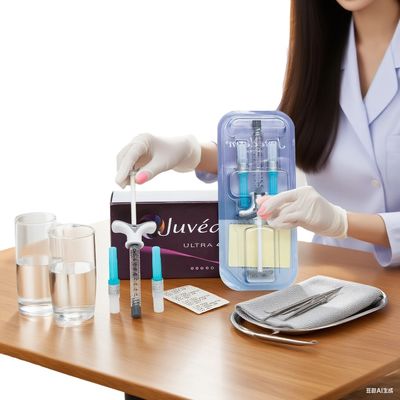 Remplisseur cutané à l' acide hyaluronique pour le rajeunissement de la peau et le traitement anti-âge