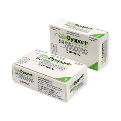 Injection Allergan Dysport Corée Botulax Toxine botulique