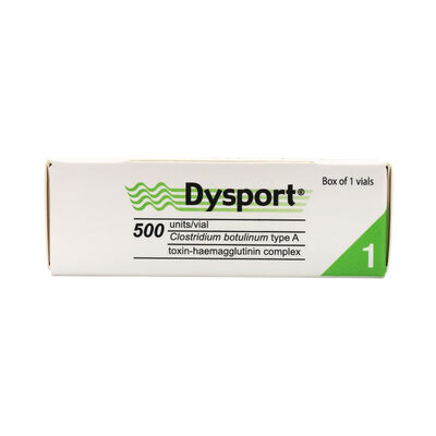 Injection de Dysport  chaud pour éliminer les rides à la toxine botulique