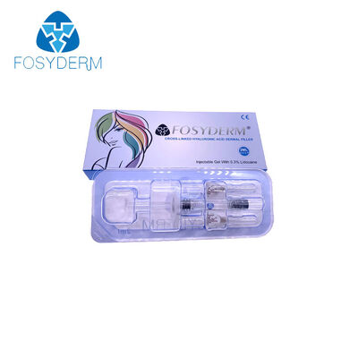 Remplisseur HA appliqué sur le visage, le menton, les lèvres et le corps pour une amélioration efficace du volume