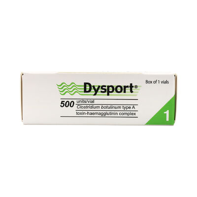 Dysport 500u Toxine botulique soins de la peau élimination des rides injection de