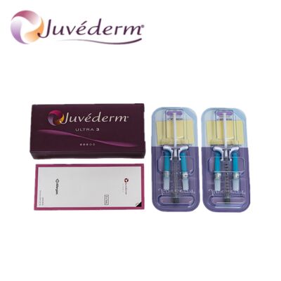 Remplisseur cutané à l'acide hyaluronique Juvederm pour le contour du visage et la réduction des rides