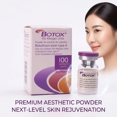 Poudre blanche de toxine botulique sous forme stérile de qualité pharmaceutique conçue pour les produits cosmétiques et thérapeutiques injectables