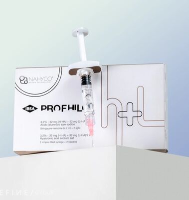 Le remplisseur cutané de remplisseur d'acide hyaluronique de Profhilo H+L éliminent des rides de cou