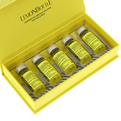 LEMONBOTTLE Ampoule Solution For Face and Body 5 vials Lipolysis Solution