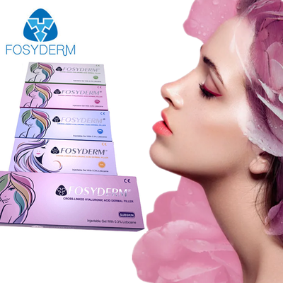 Produit de comblement dermique à l'acide hyaluronique pour le rajeunissement du visage, le menton, les joues, les lèvres, le corps, les fesses