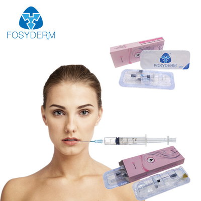 Injection cutanée d'acide hyaluronique de remplisseur de lèvre de Fosyderm 2ml Derm pendant 8-12 mois