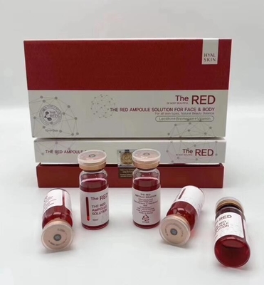 Injection de régime lipolytique relâchée rouge de Mesotherapy Lipo