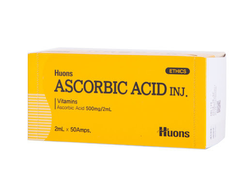 Vitamine C pure d'acide ascorbique de Huons blanchissant le traitement rougeoyant de peau