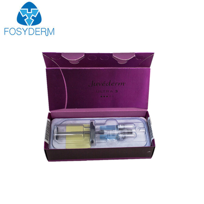 Juvederm ultra 3 1 ml * 2 injections cutanées de lèvre de remplisseur d'acide hyaluronique