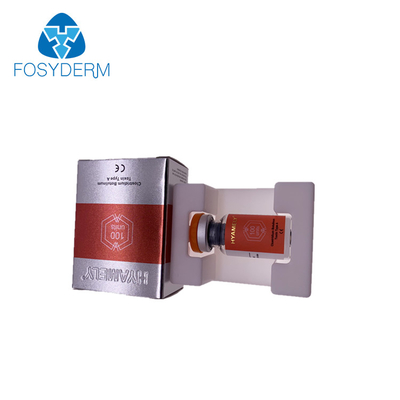 Injection botulinum Hyamely de  d'unités de la toxine 100 d'anti rides