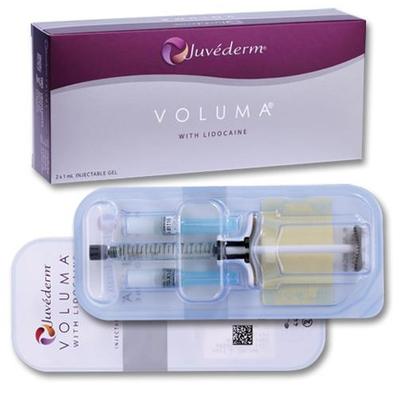 Injections cutanées de remplisseur de gel d'acide hyaluronique liées par croix de Juvederm avec le Rhinoplasty de lidocaïne