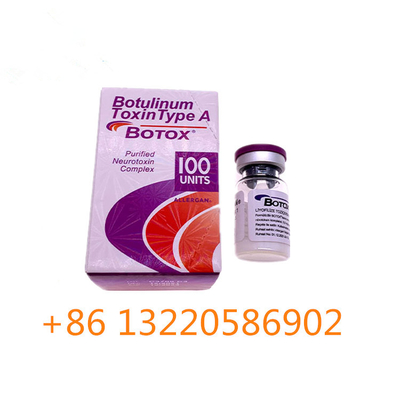Injection botulinum Botox de toxine d'unités d'Allergan 100 pour le lifting
