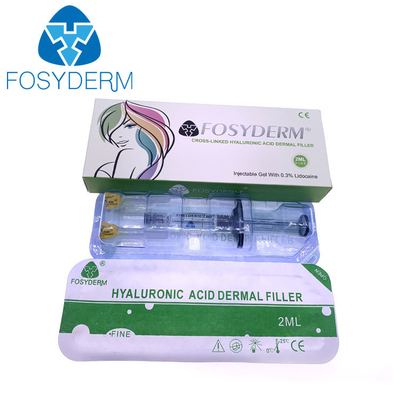 Remplisseurs de Fosyderm 2ml pour les lignes fines acide hyaluronique facial cutané