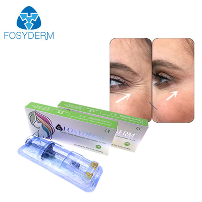 Remplisseur cutané acide injectable de Fosyderm Hyaluornic avec des remplisseurs de visage de nez de lèvre du lidociane 2ml