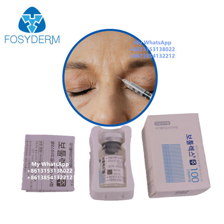 Botulax Toxine botulique injectable 100iu poudre blanche pour éliminer les rides fines