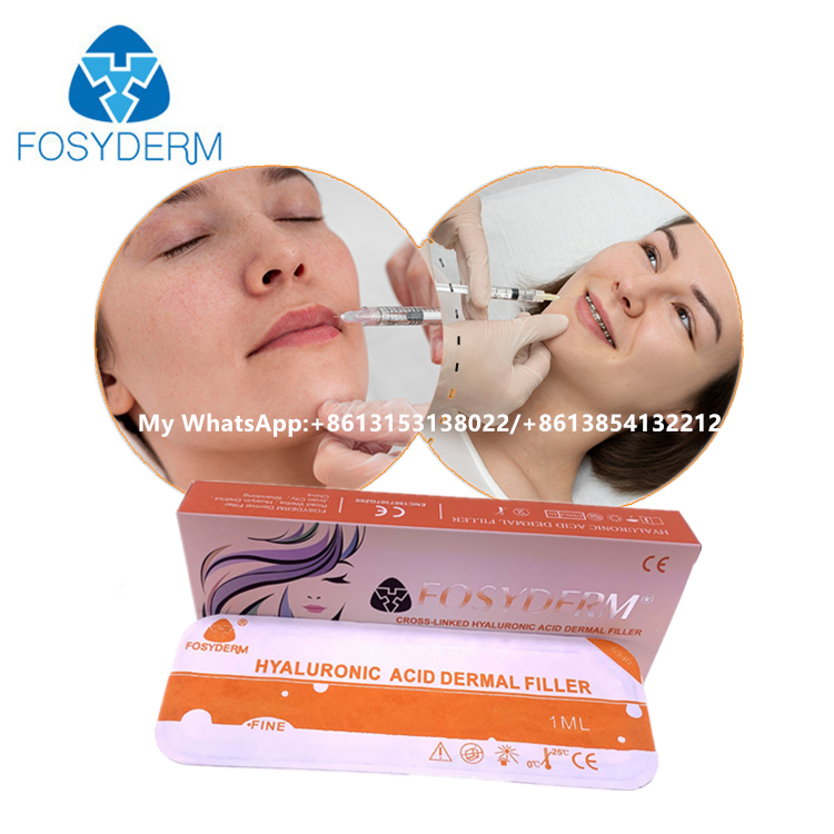 Facial Rejuvenation Hyaluronic Acid Dermal Filler Containing Cross Linked Hyaluronic Acid Designed for Effective Lip Enhancement