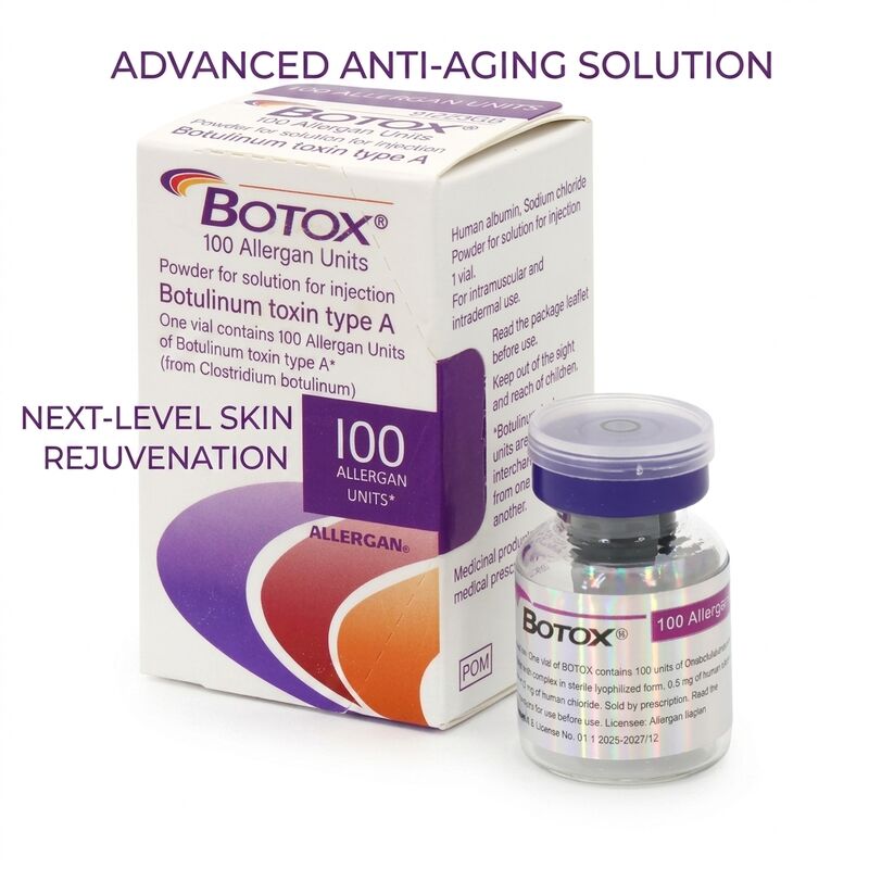 Poudre blanche de toxine botulique sous forme stérile de qualité pharmaceutique conçue pour les produits cosmétiques et thérapeutiques injectables