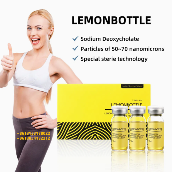 Lemon Bottle Fat Dissolving for Body Lemon Bottle Solution Lipolysis Lose Weight Slimming