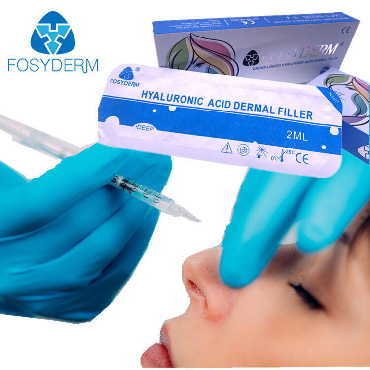 Acide Hyaluronique HA Dermal Filler réticulé plus profond pour le remplissage des joues, du nez et du menton