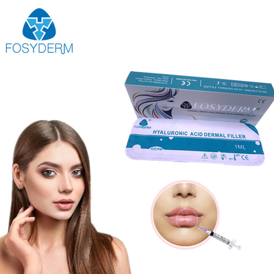 Remplisseur cutané lié par croix d'acide hyaluronique de la CE de Fosyderm pour des lèvres vers le haut de 24mg/Ml