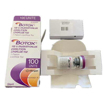 BTX botulinum d'unités de la toxine 100 d'injection d'Allergan ride le retrait