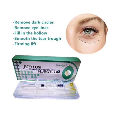 Solution hyaluronate de sodium pour les yeux éliminer les cernes