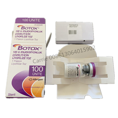 L'injection anti-vieillissement 100units d'Allergan  dactylographient une anti ride