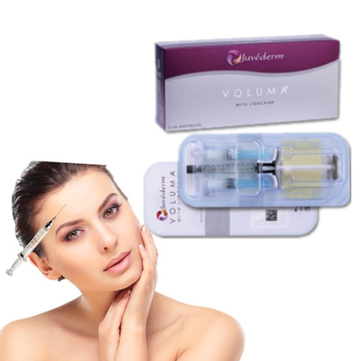 Lèvre cutanée d'injection d'acide hyaluronique de remplisseur de Juvederm et laisser tomber facial
