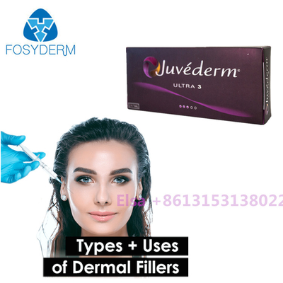 Seringue cutanée de Juvederm de remplisseurs de Voluma/ultra de Juvederm avec la piscine découverte