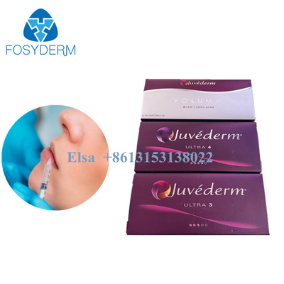Remplisseur injectable cutané du remplisseur 2ml Juvederm Voluma de réduction transparente de ride