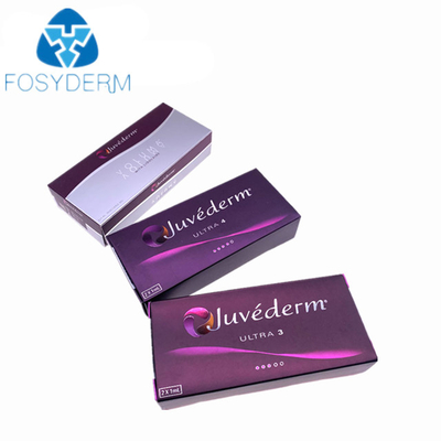 les injections 2ml rident le remplisseur cutané Juvederm ultra 3 d'acide hyaluronique de remplisseur