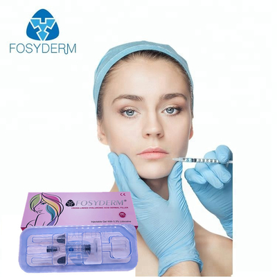 Remplisseur de lèvres Élargissement de la plénitude des lèvres 2 ml Remplisseur cutané Fosyderm HA Remplisseur d'injection