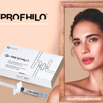 Remplisseur facial HA translucide à liaison croisée Profhilo H L pour le lifting du visage