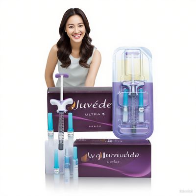 Juvederm Hyaluronic Acid Dermeal Fill Anti-Aging Face Leving pour les lèvres