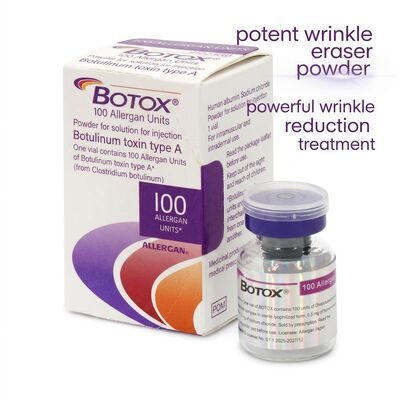 Poudre d'injection hautement toxique idéale pour les applications cosmétiques médicales Solution efficace de réduction des rides