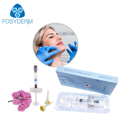 Remplisseur cutané d'acide hyaluronique facial avec la seringue pour la joue 24mg de Chin de nez de lèvre