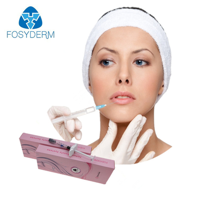 Injections cutanées transparentes de lèvre d'acide hyaluronique du remplisseur 1ml