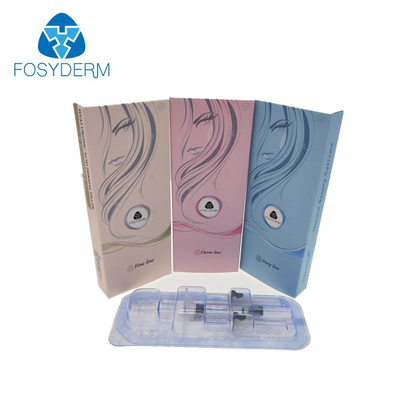 Injections pures d'acide hyaluronique de Fosyderm 2ml pour des rides